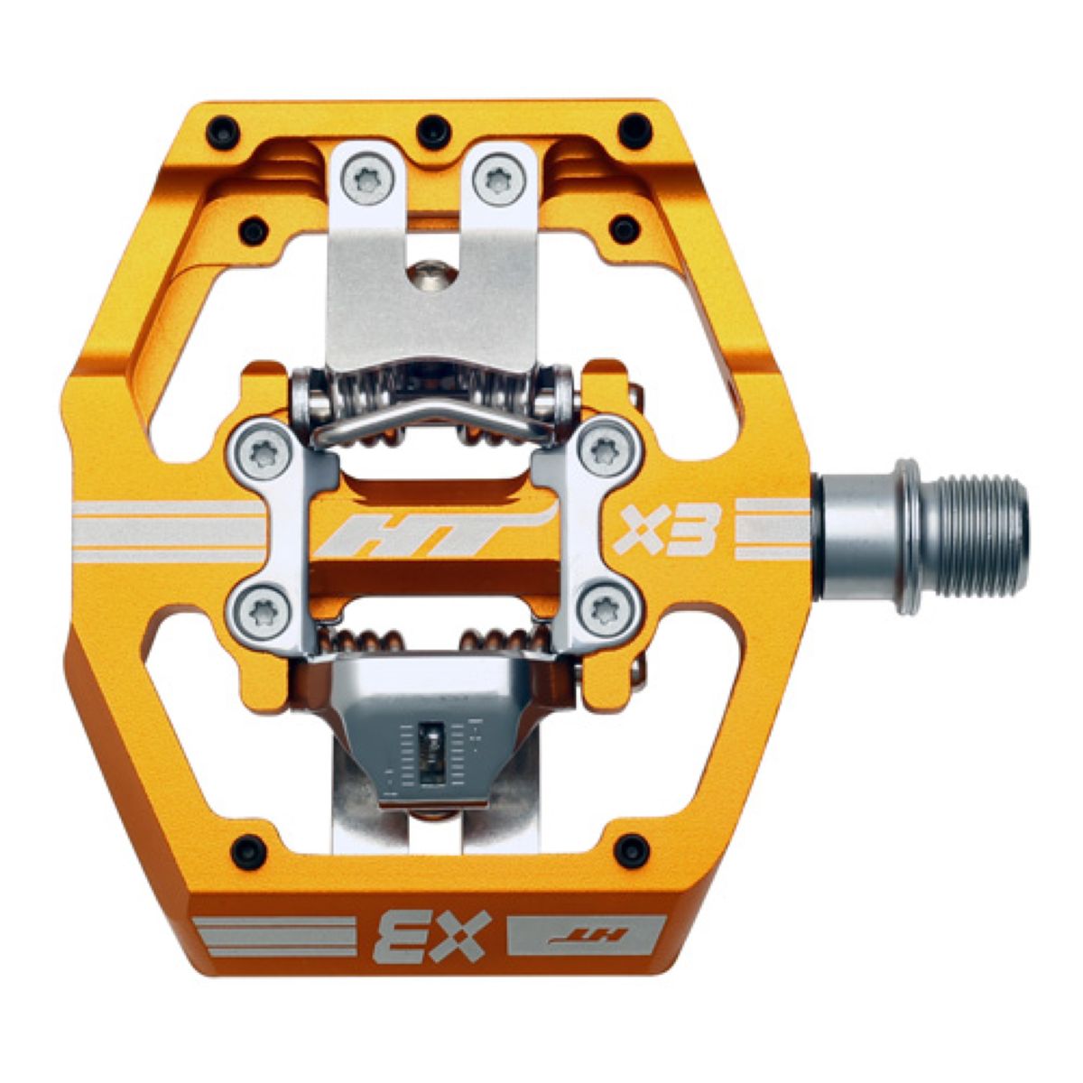 HT pédale automatique Mountain X3 pomme vert