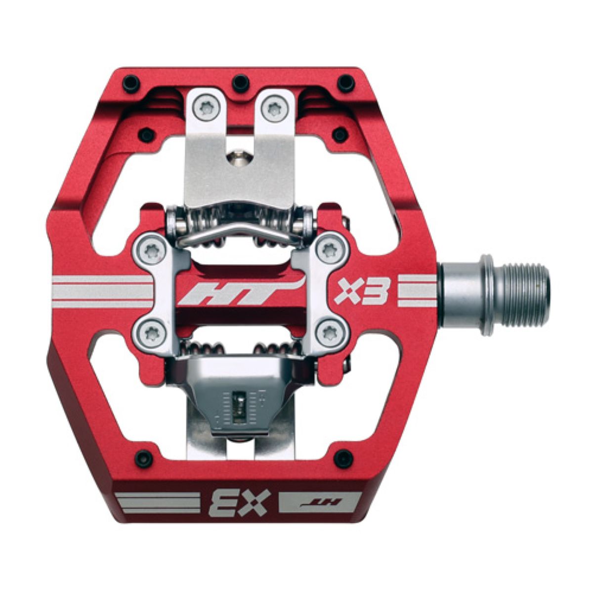 HT pédale automatique Mountain X3 pomme vert