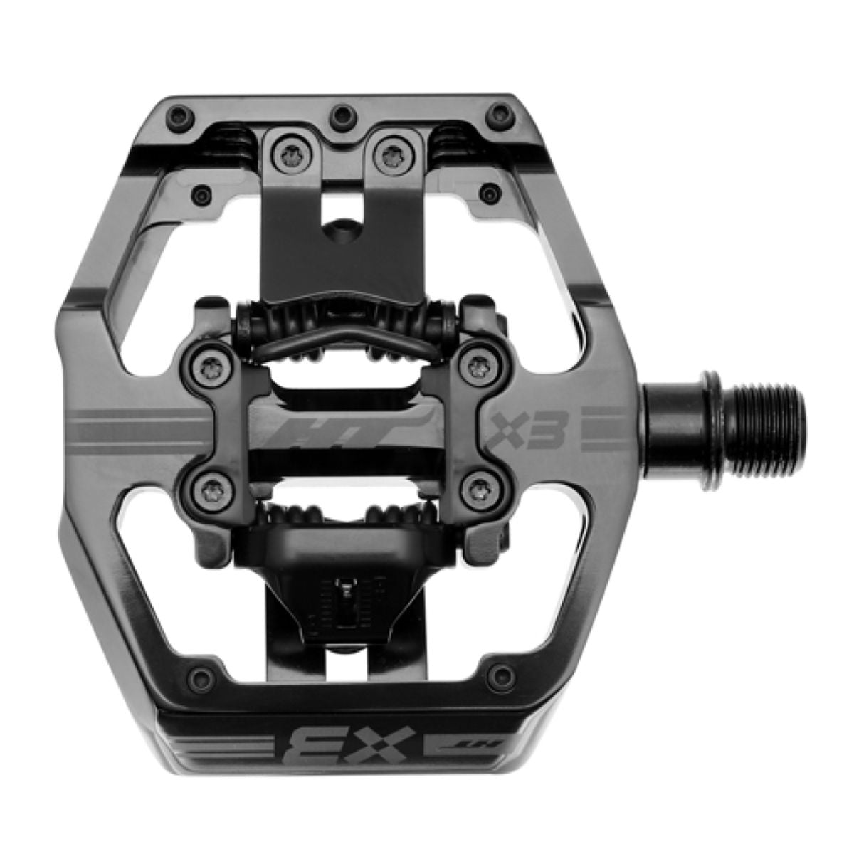 HT pédale automatique Mountain X3 pomme vert