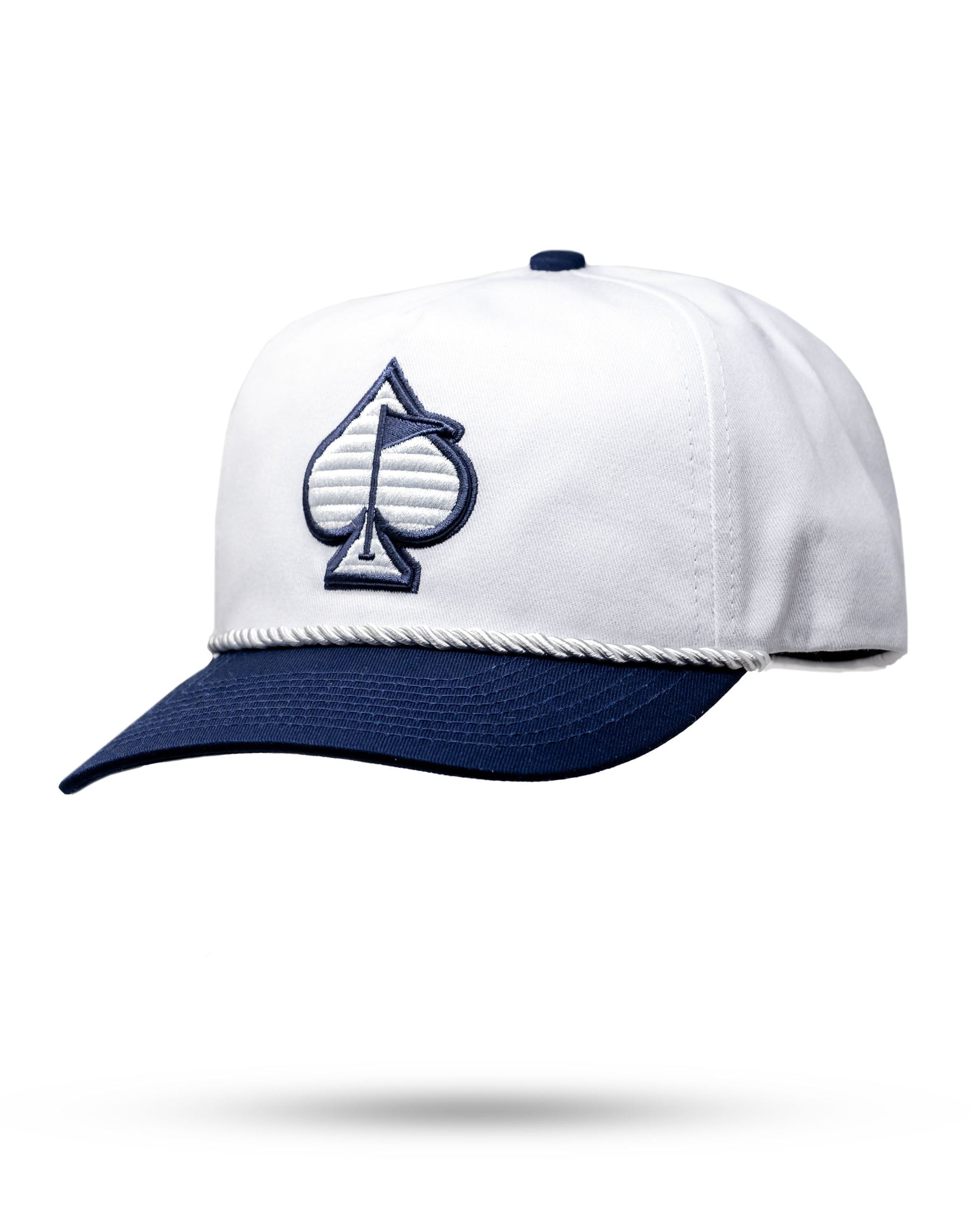 Heritage Rope Hat in Admiral color with a stylish rope accent on the brim.