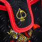 "Koi Flow mallet putter cover featuring colorful koi fish design on a navy background, ideal for golf enthusiasts."