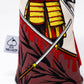 "Samurai's Strength hybrid cover featuring a dynamic illustration inspired by Japanese culture and samurai themes."
