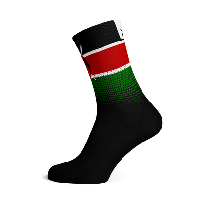 Kenya Flag Socks