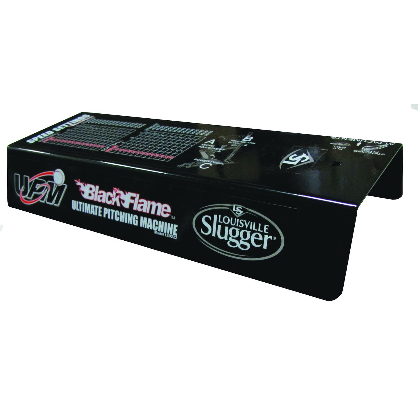 Top Shield/Ball Shield - UPM 50 Black Flame Pitching Machine