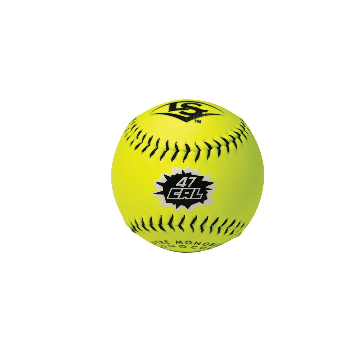 PACK OF 12 - 47CAL SOFTBALL 12'' COR.47/500 COM. NSA YELLOW