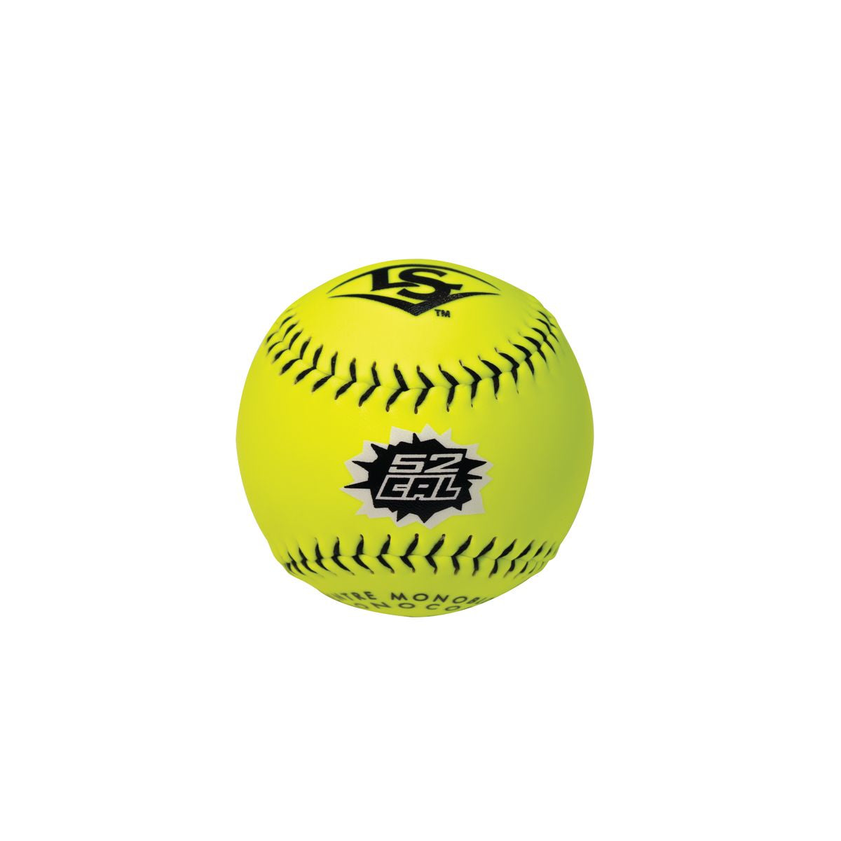 PACK OF 12 - 52CAL SOFTBALL 12'' COR. 52/300 COM. NSA YELLOW
