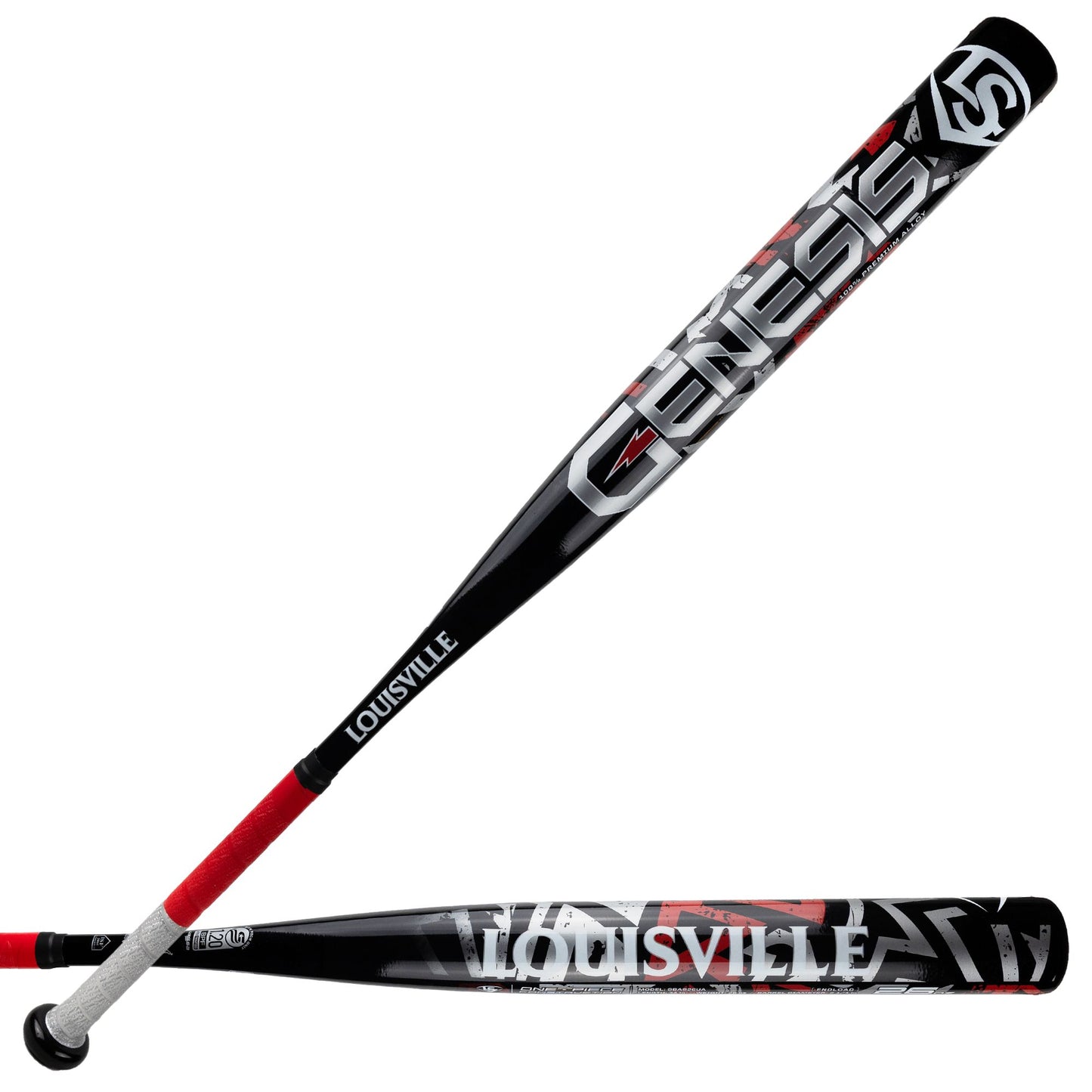 GENESIS V2 ALLOY SLOWPITCH BAT DUAL STAMP END LOAD 2834