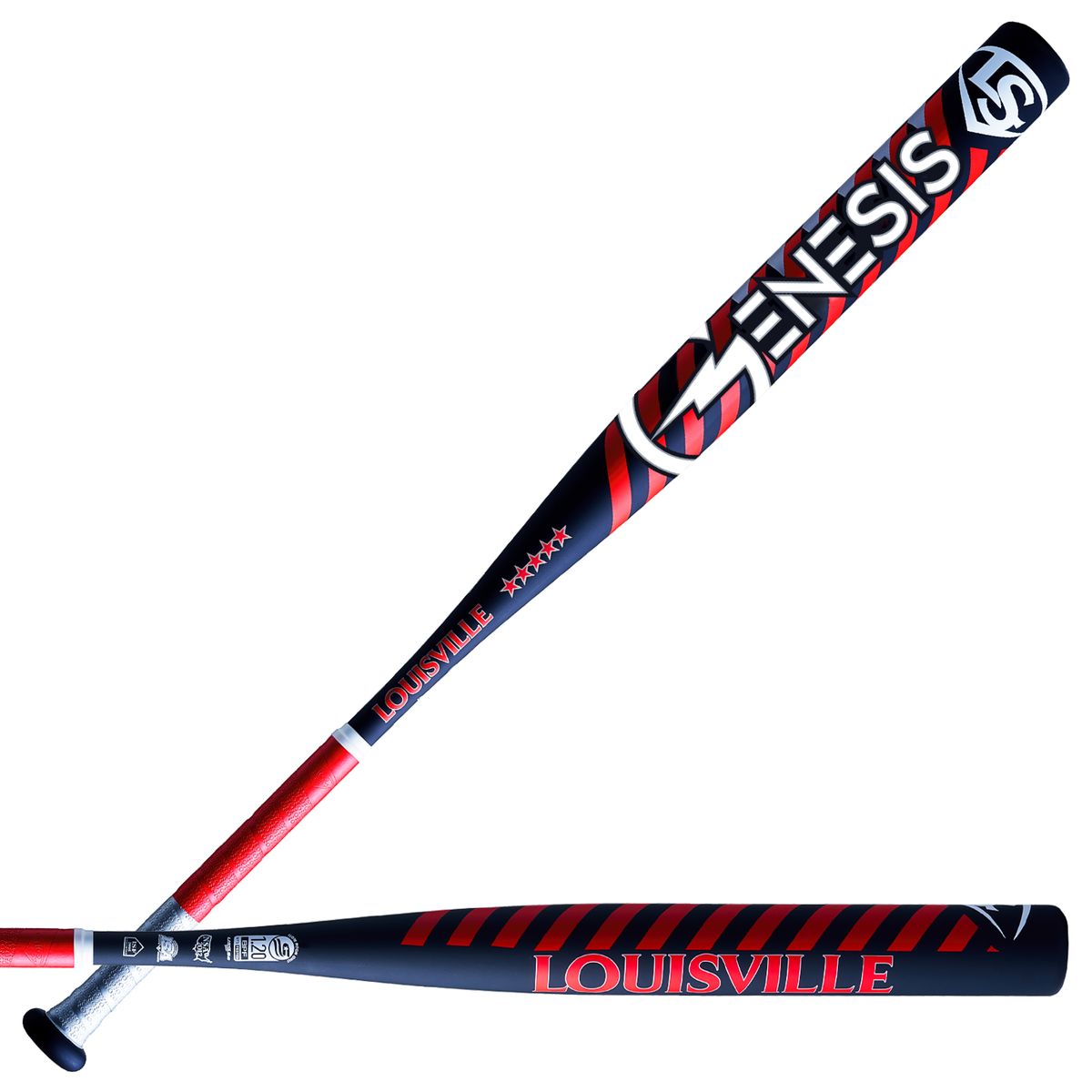 GENESIS ALLOY SLOWPITCH BAT DUAL STAMP END LOAD 2834