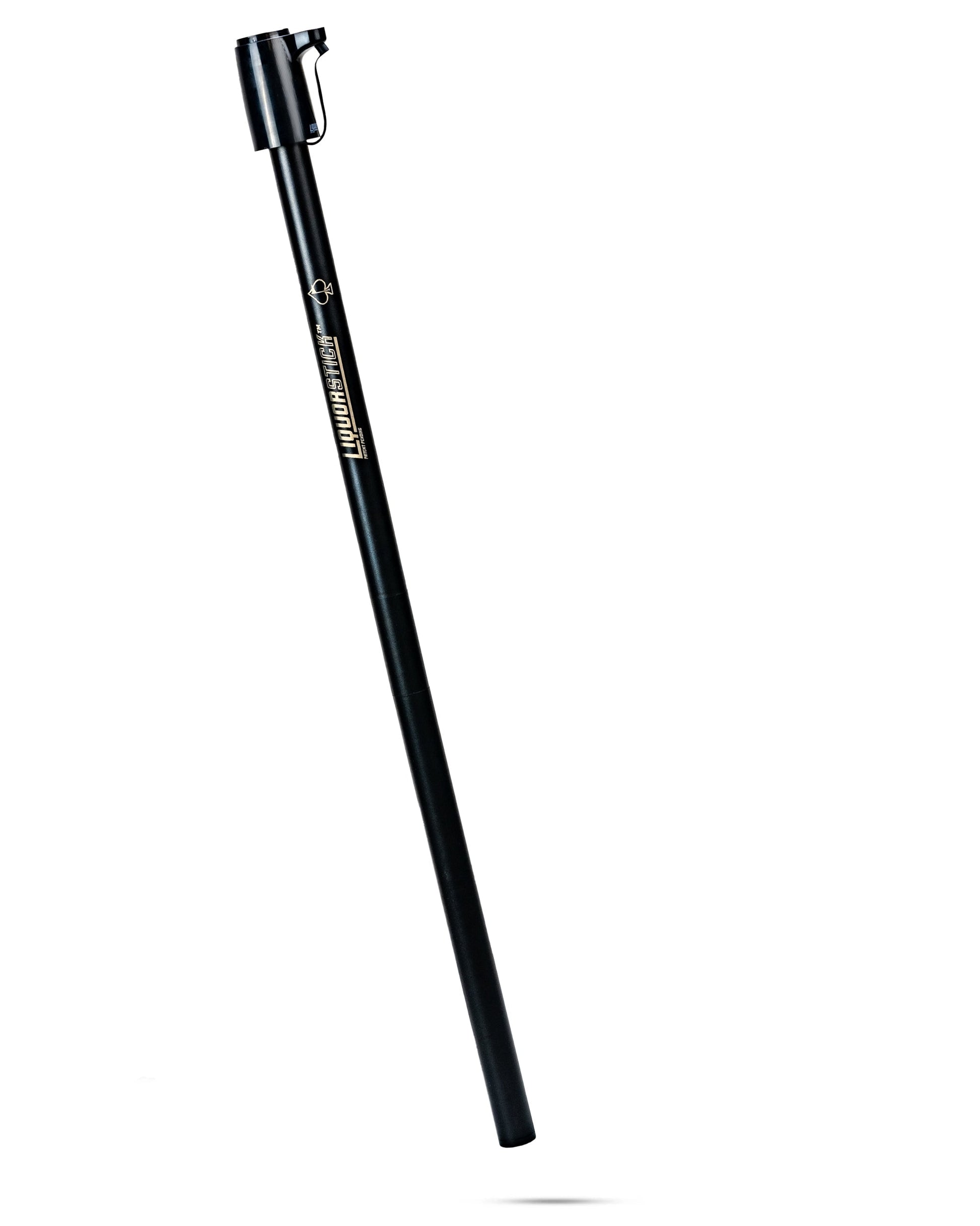 LiquorStick® 3.0 in black, featuring a sleek and modern design with a user-friendly interface.
