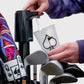 LiquorStick® 3.0 in black, featuring a sleek design and functional design for easy liquor dispensing.