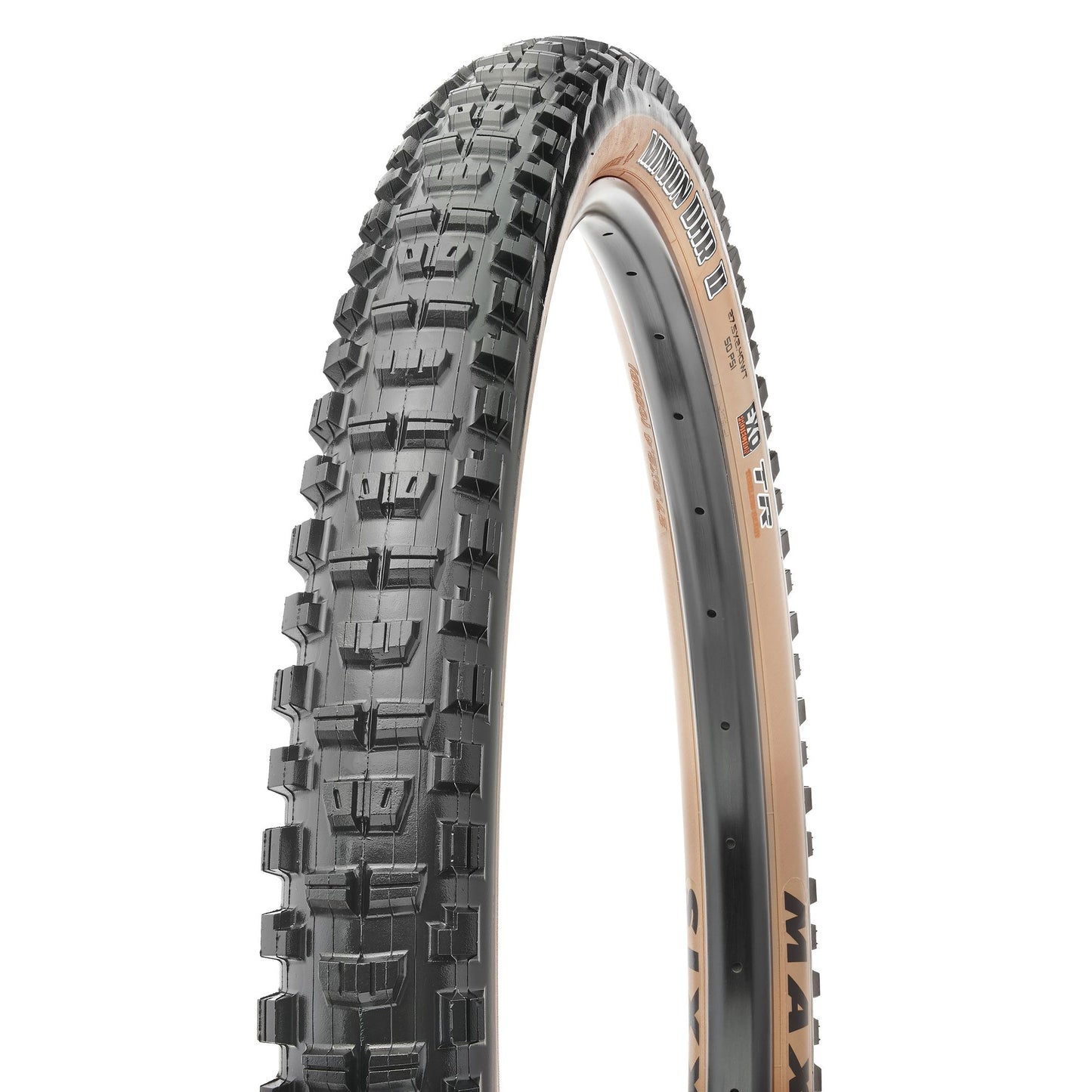 Maxxis Tire Descente Minion DHR II 27.5X2.4 F60TPI 3C Maxxgrip DP TR WT