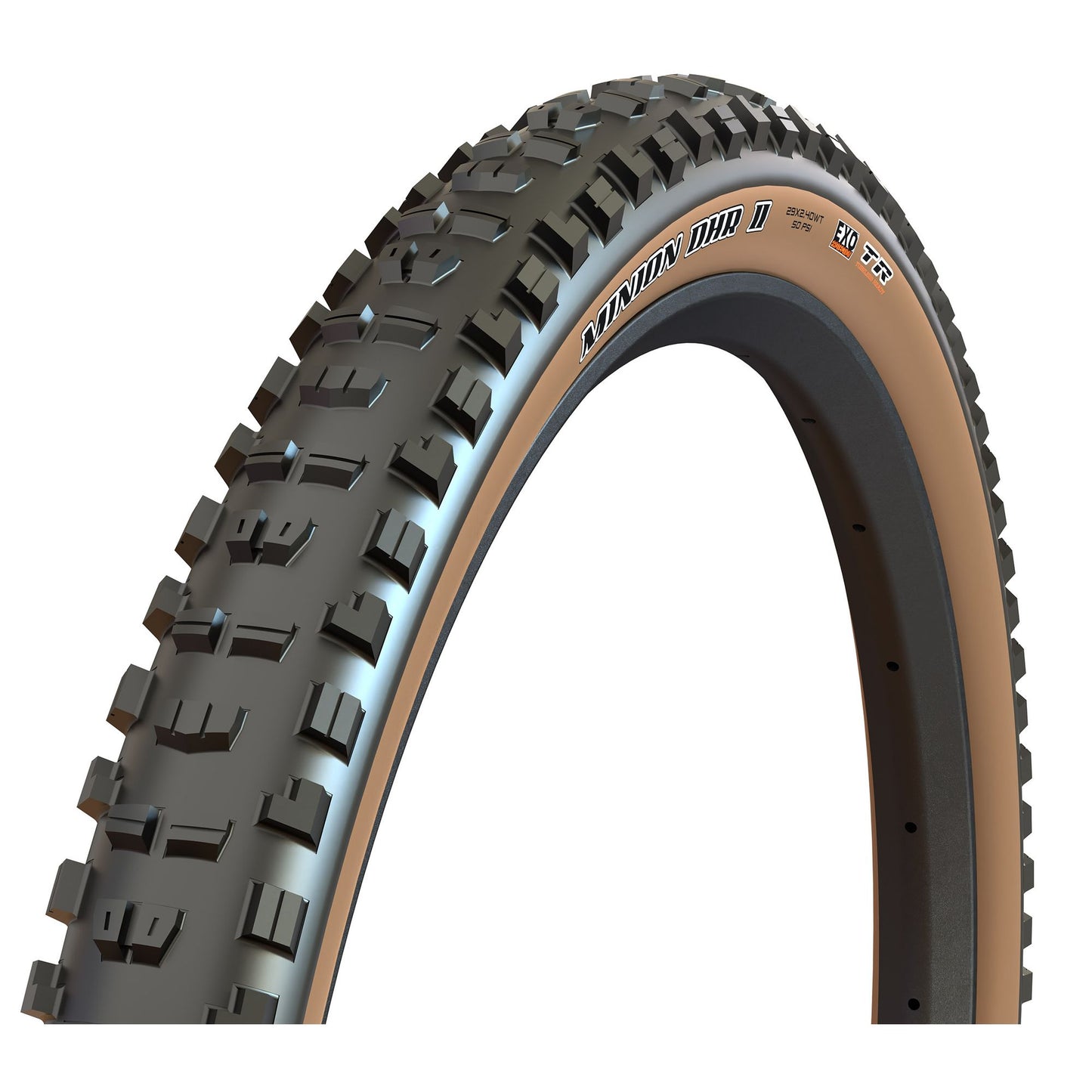 Maxxis Tire Descente Minion DHR II 27.5X2.4 F60TPI 3C Maxxgrip DP TR WT
