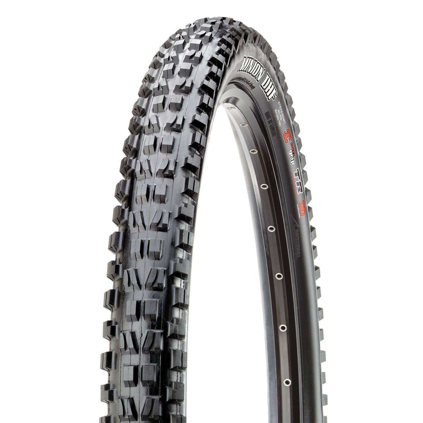Maxxis Tire Descente DHF 27.5X2.5 F60 3C Maxxgrip DP TR E50 WT