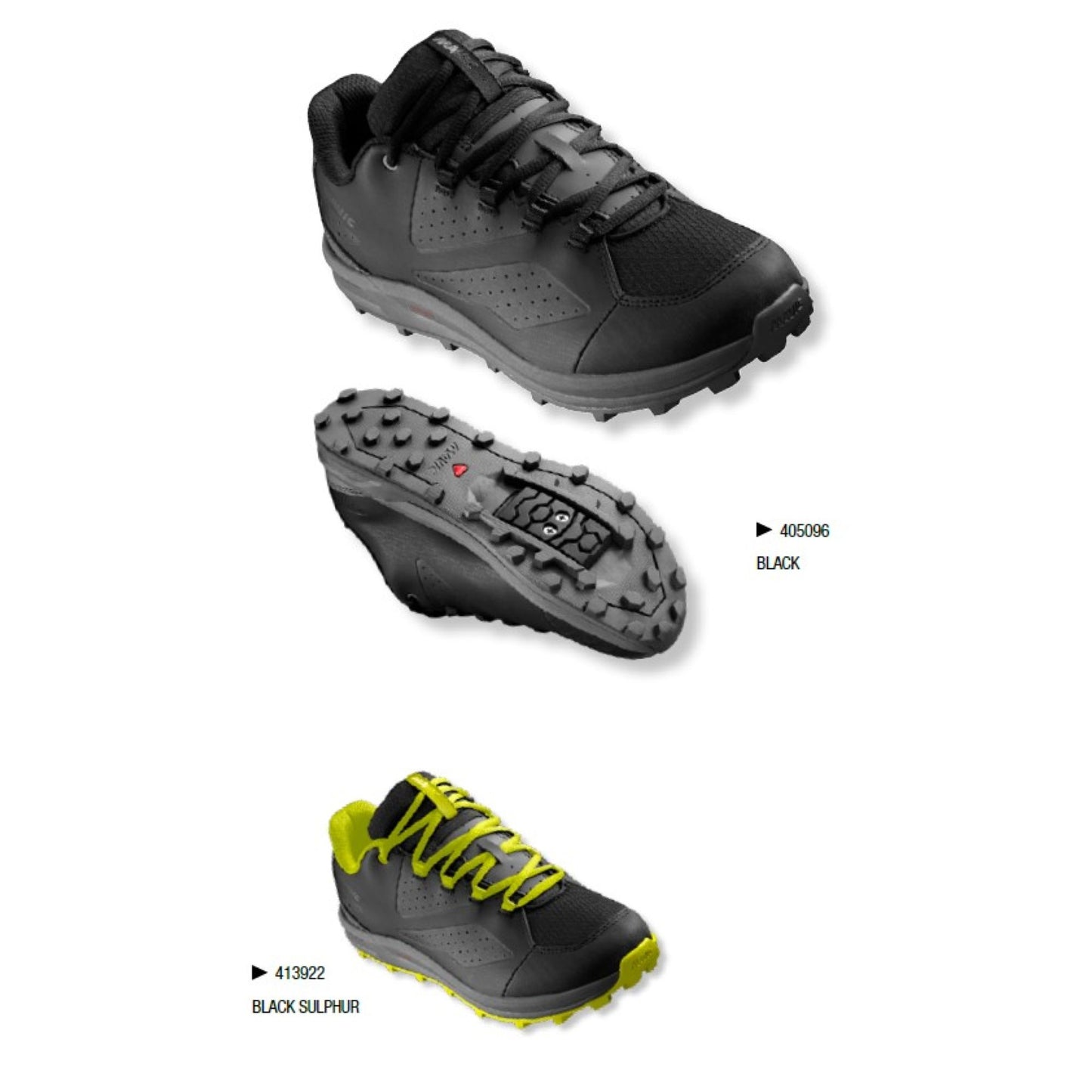 Mavic Footwear Trail Xa Elite Ii - Black-Phantom