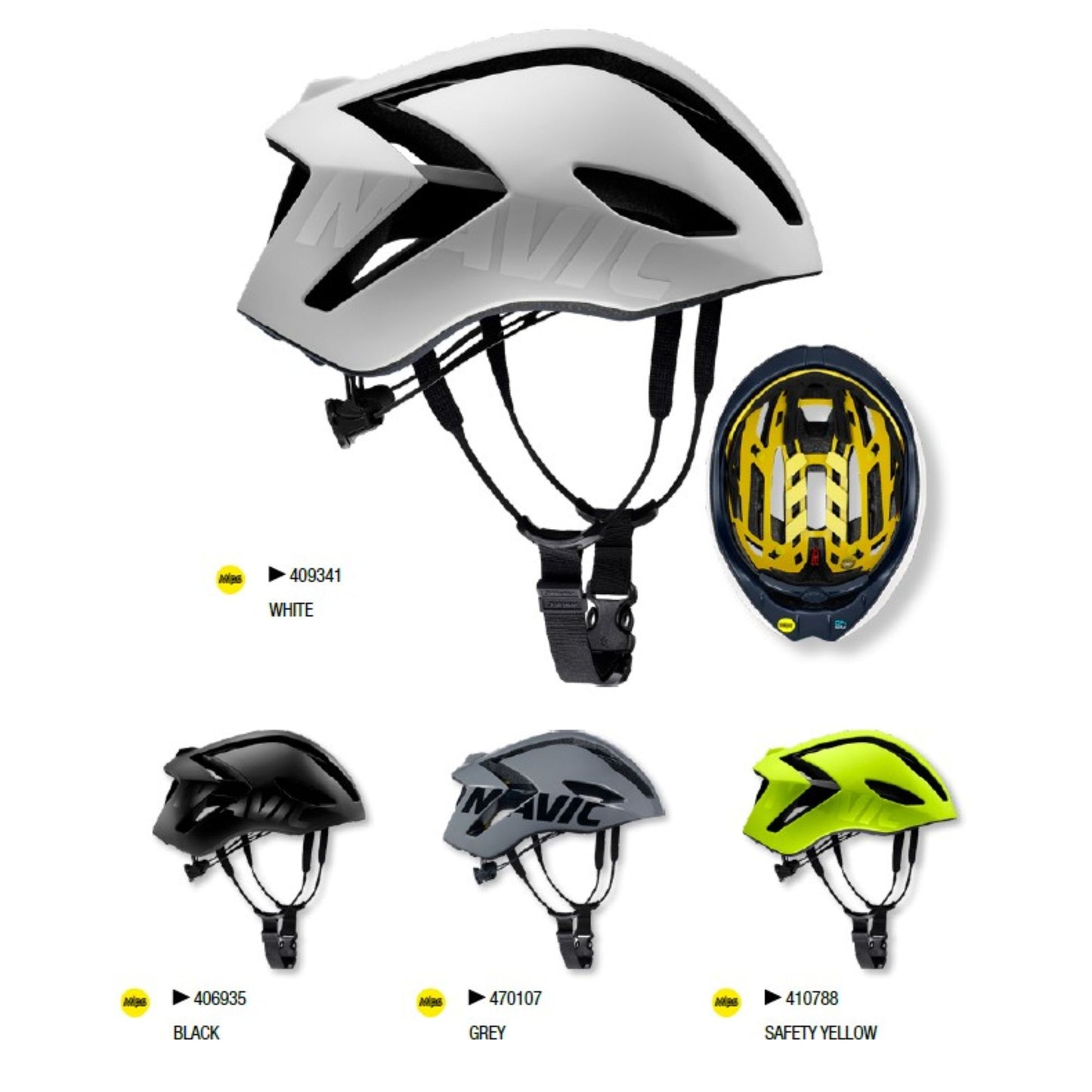 MAVIC HELMET ROAD COMETE ULT MIPS - BLACK