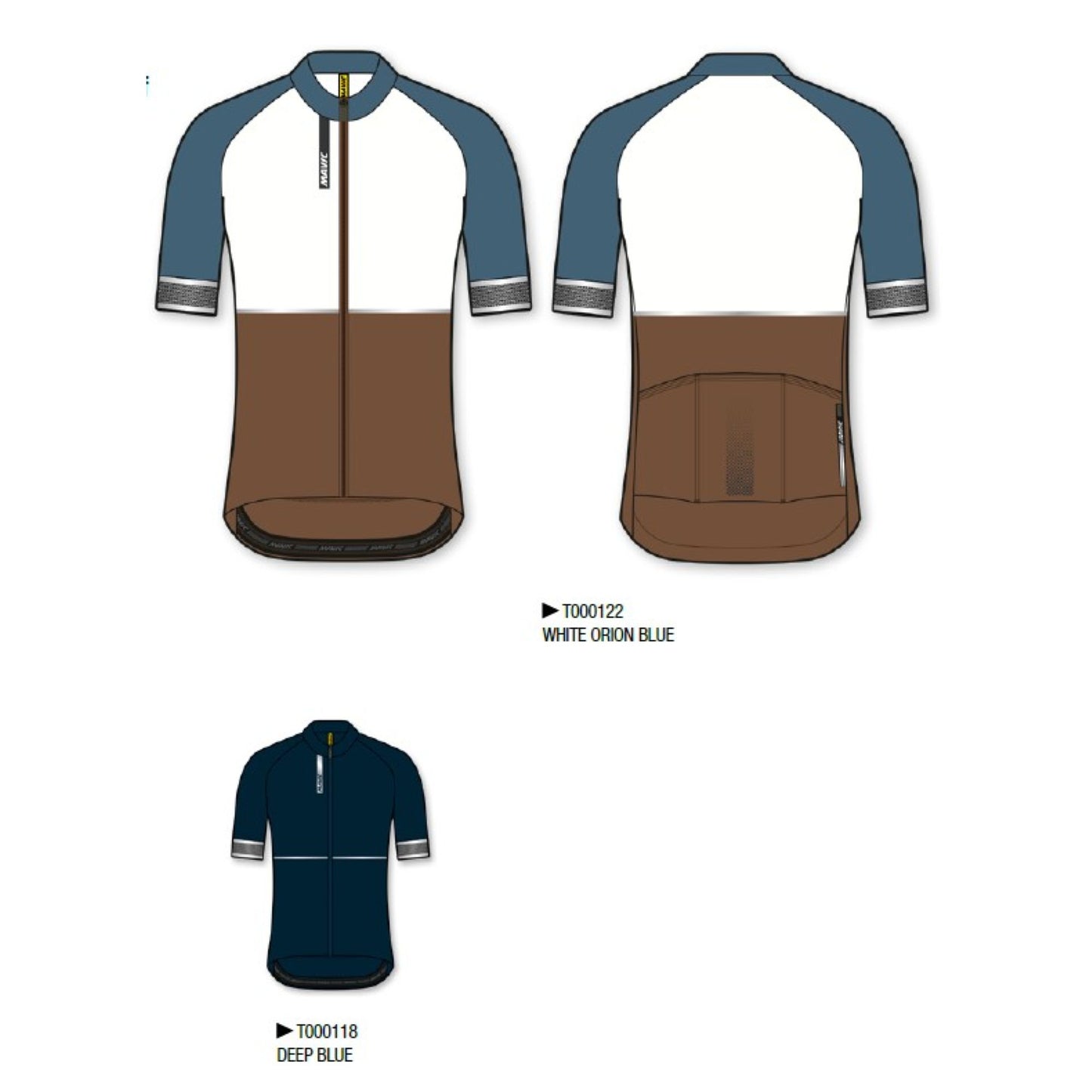 Mavic - maillot pour hommes Ksyrium - Blanc