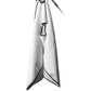 Magnetic white towel featuring a strong magnetic closure for easy attachment and storage.