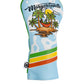 Margaritaville driver cover featuring a colorful beach-themed design with tropical elements and the brand logo.