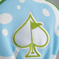 Margaritaville golf driver cover featuring a tropical design with vibrant colors and a distinct logo, designed to protect golf clubs.