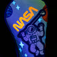 NASA Space Walk fairway cover featuring a vibrant design inspired by space exploration, showcasing stars and planets in shades of blue and black.