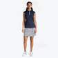 Brianna Sleveless Mock in Navy
