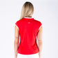Brianna Sleveless Mock in Red