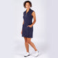 Emilia Dress in Navy
