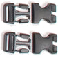 ORTLIEB PART BUCKLE STEALTH MALE/FEMALE 25MM RACK PACKS 2PCS