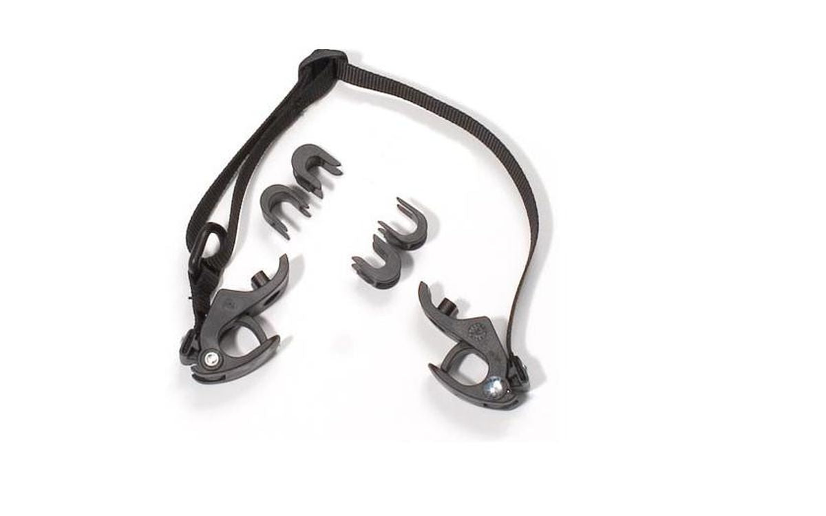ORTLIEB PART PANNIER QL1 HOOKS WITH HANDLE 16MM WITH INSERTS 8MM, 11MM MODEL FROM 93 PAIR