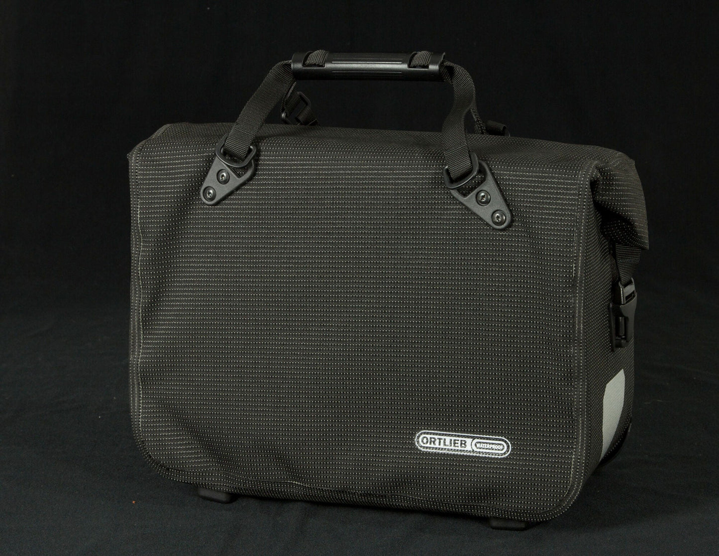 ORTLIEB PANNIER HIGH VISIBILITY OFFICE BAG PVC FREE QL2.1 BLACK 21L