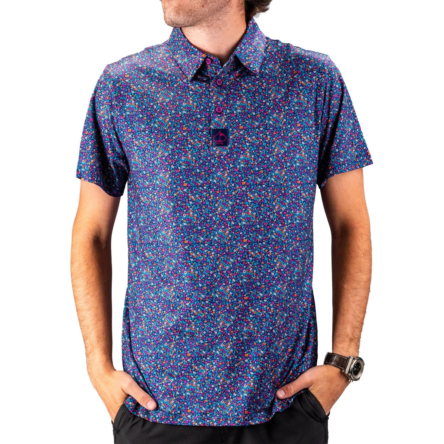Polo Men- Lavender Flower Power