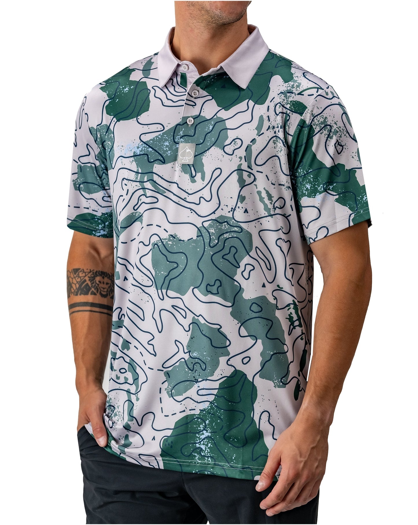 Polo Men- Yellowstone-Topo