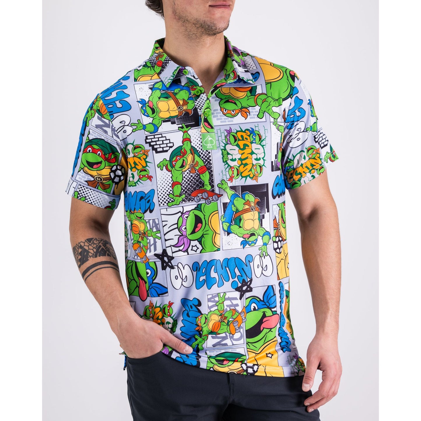 Polo Men- TMNT-Comic Strip