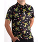 Polo Men- TMNT-Turtle Flower Power