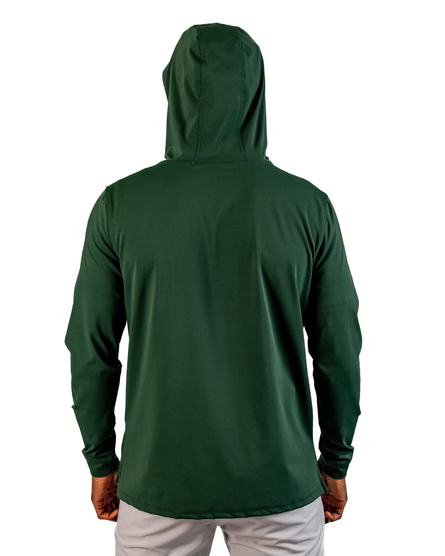 Performance Golf Hoodie Men- Dark Azalea