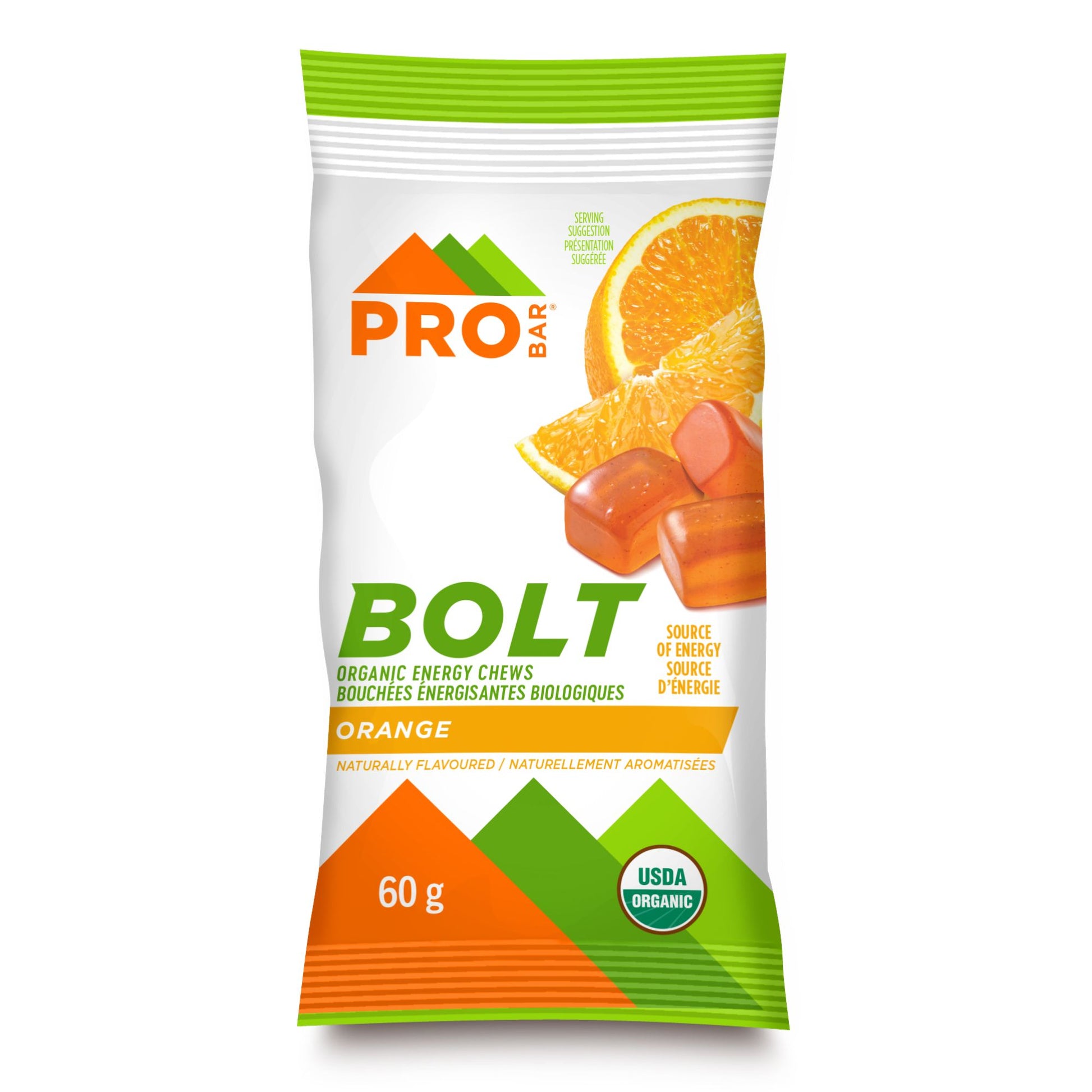 PRO BAR  WHITE-ORANGE 12 x 60g  