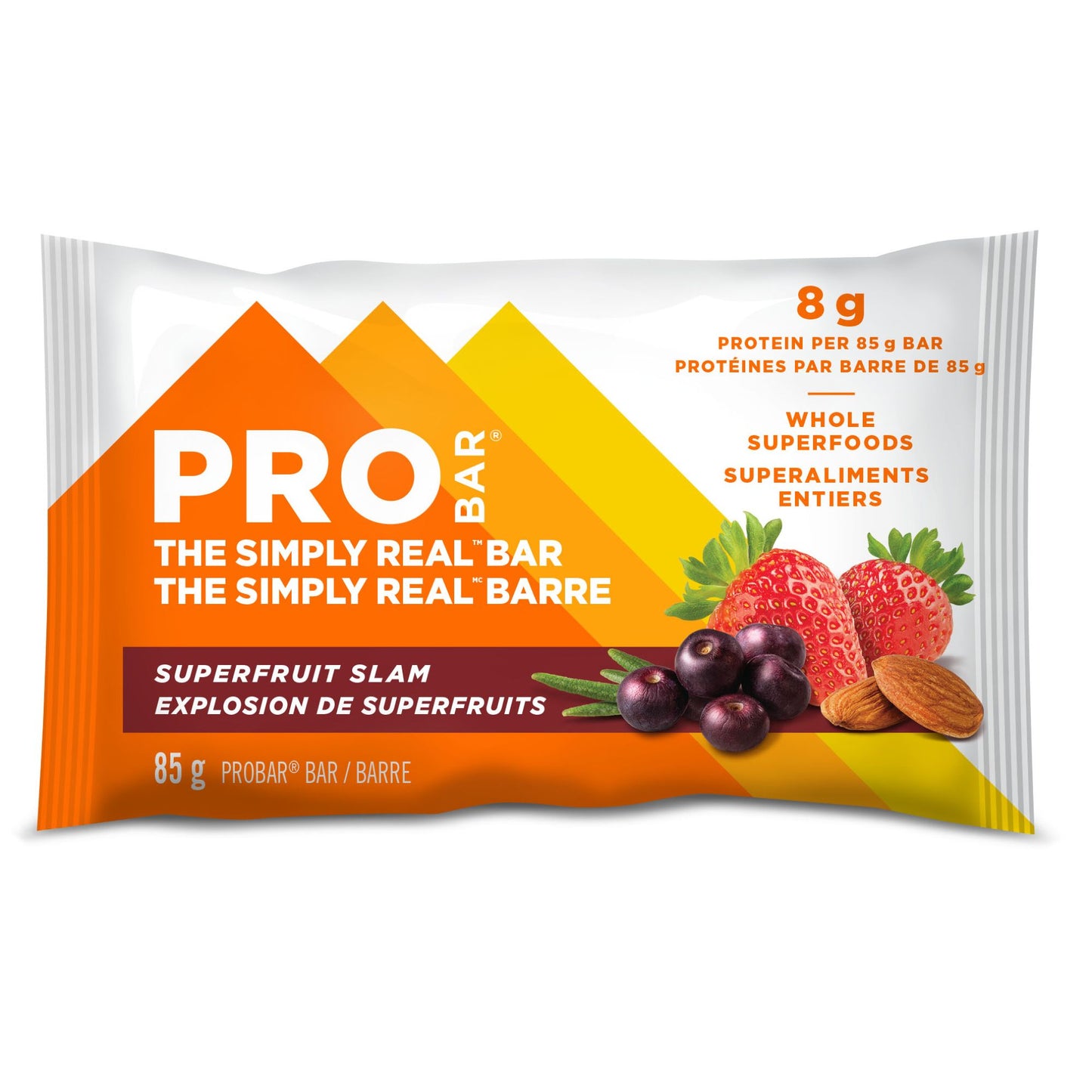 Boîte de 12 barres PROBAR simply real superfruit slam