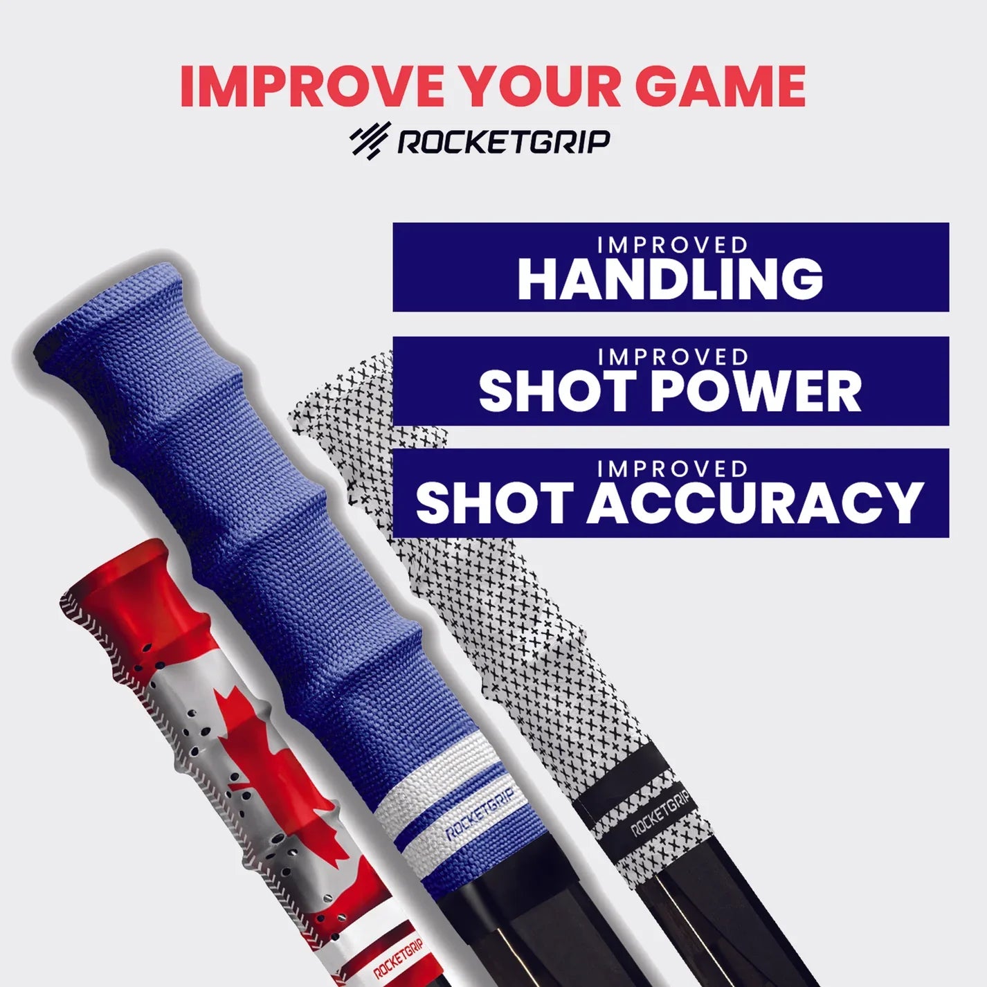 ALL 3 HOCKEY GRIP STARTER PACK-JR-YTH-BLACK