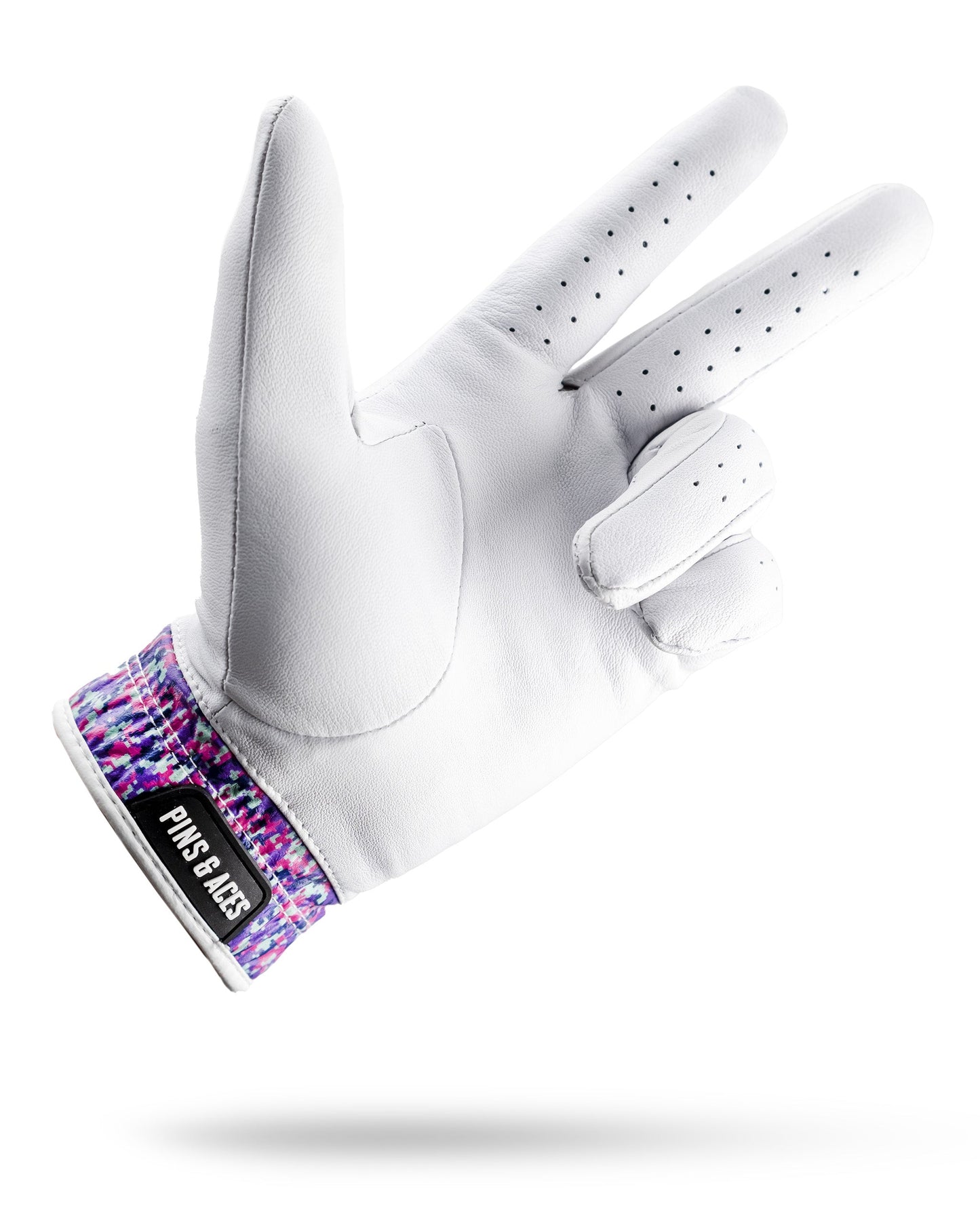Premium Tour Glove in Vivid Camo design, showcasing a stylish and durable golf glove with a camouflage pattern.