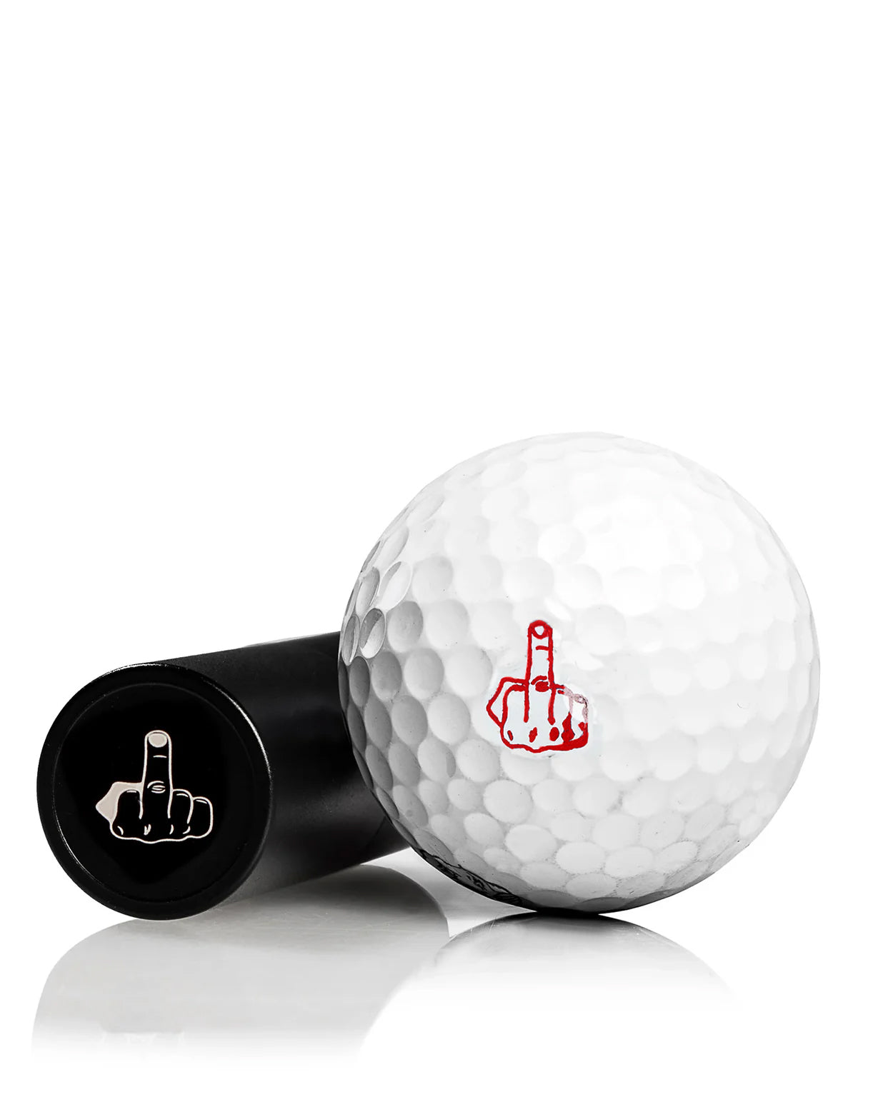 Ball Stamp- Middle Finger