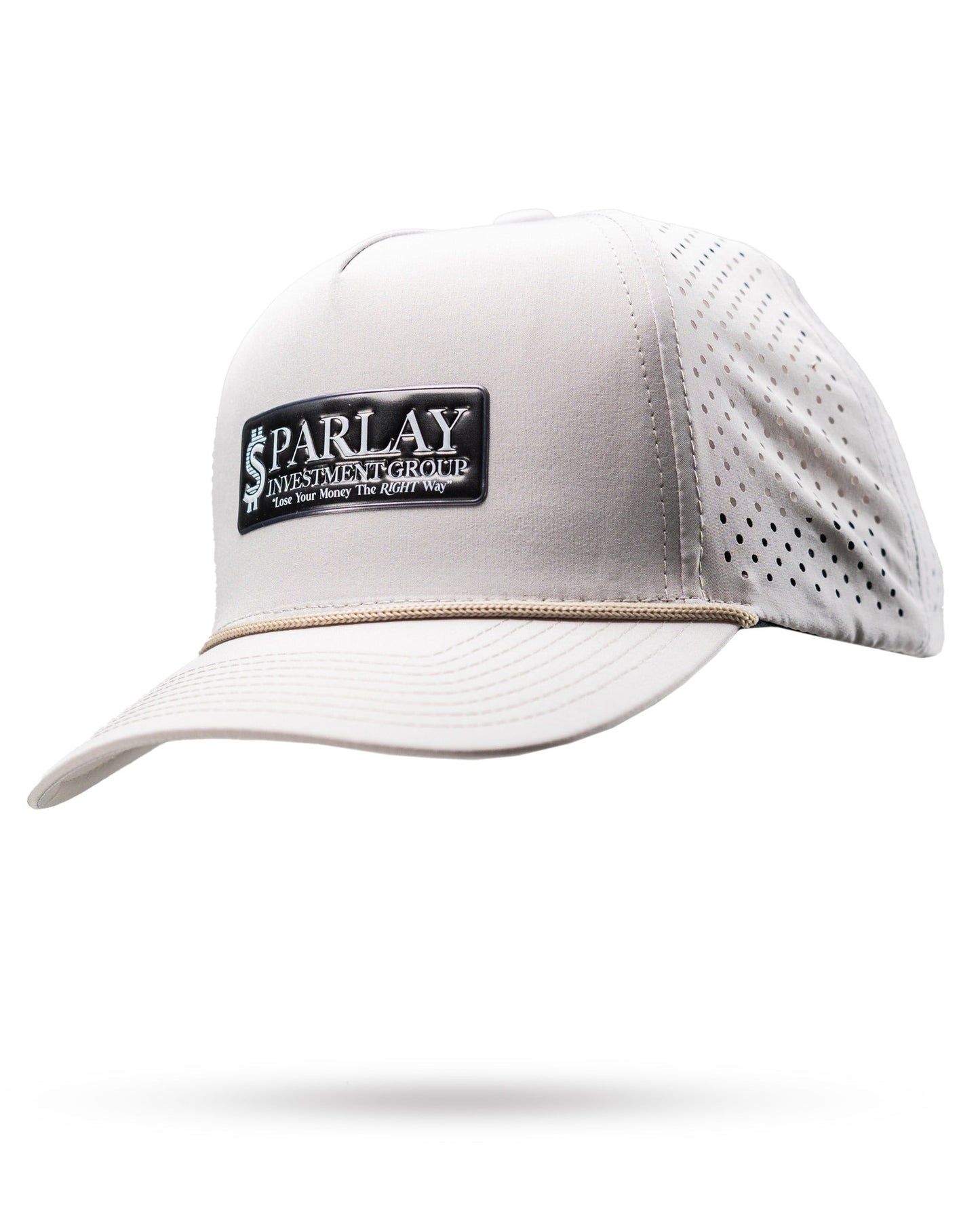 Perforated Rope Hat- Parlay Investment Group-Bone