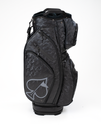 Player Preferred Golf Cart Bag- Black Camo