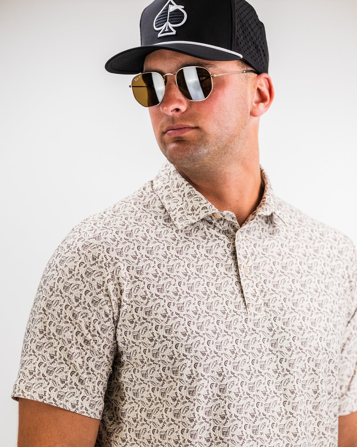 Player Preferred™ Polo in Old Fashioned color, featuring a classic collar and button placket, displayed on a neutral background.