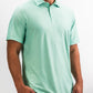 Player Preferred™ Polo in spearmint stripes, featuring a classic collar and short sleeves, displayed against a neutral background.