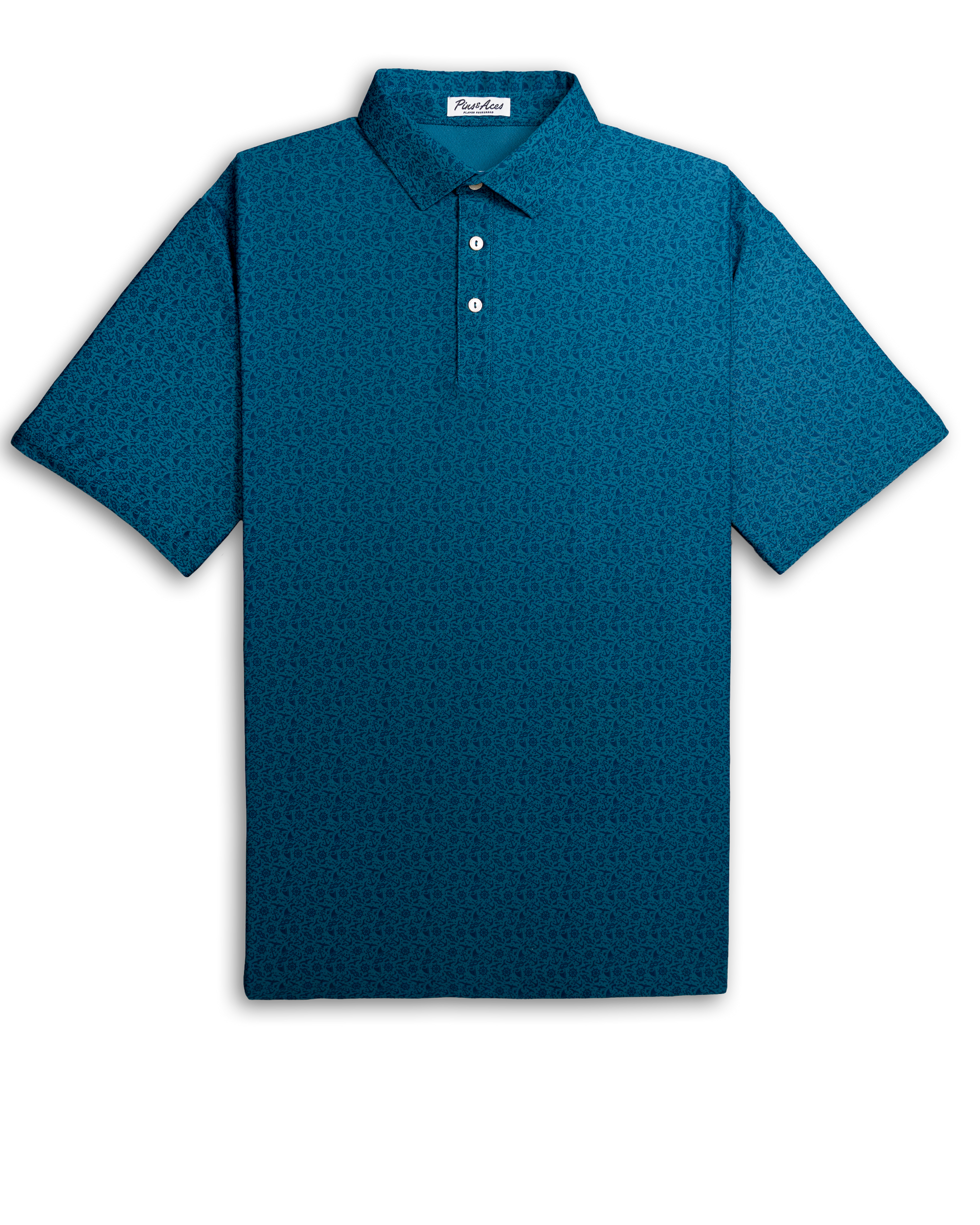 Navy Player Preferred™ Polo - The Mariner, featuring a classic collar and short sleeves, designed for comfort and style.