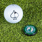 Pop Out Medallion Ball Marker featuring the Crooked Dick design, showcasing vibrant colors and intricate details. Ideal for golf enthusiasts.