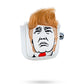 Trump Mallet Putter Cover featuring a vibrant design with a prominent golf-themed motif.