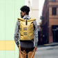 Ortlieb Backpack Commuter-Daypack- Cyber Blue/Cyber Pink 21L