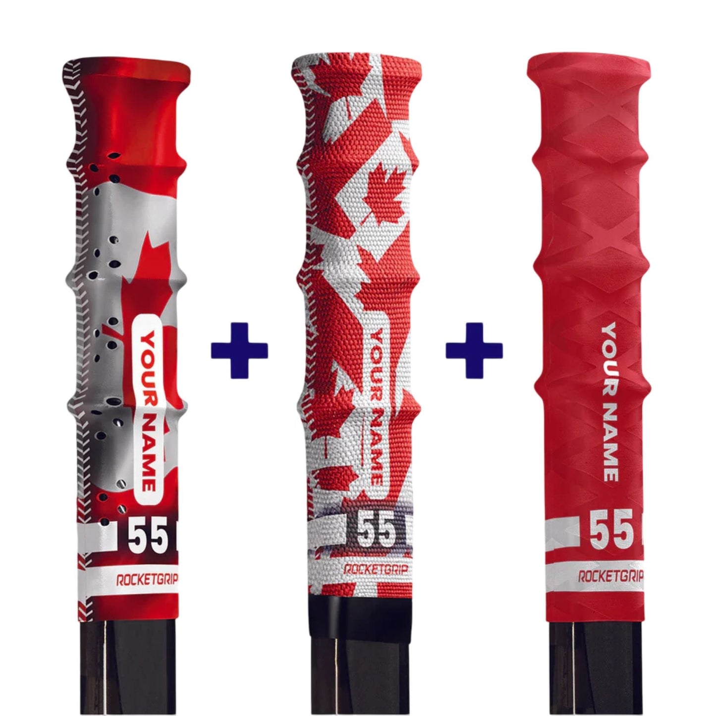 ALL 3 HOCKEY GRIP STARTER PACK-JR-YTH-BLACK