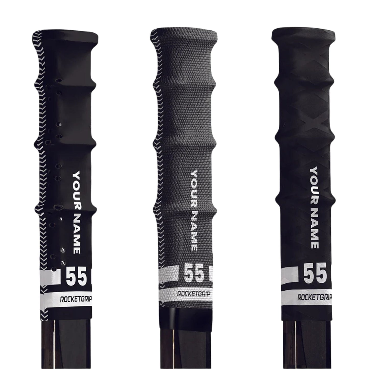 ALL 3 HOCKEY GRIP STARTER PACK-JR-YTH-BLACK